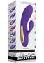 Aurora Rechargeable Silicone G-spot Vibrator With Mood Lights - Purple