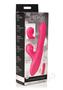 Shegasm Pro-thrust Thrusting Suction Rechargeable Silicone Rabbit Vibrator - Pink